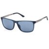 Harley Davidson, Lentes de Sol, Rectangular, Hombre, HD0970X Matte Blue / Blue