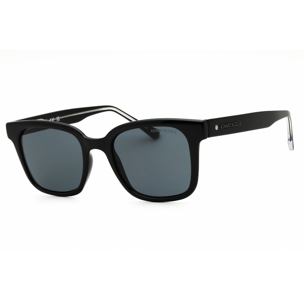 Kenneth Cole NY, Lentes de Sol, Rectangular, Uni, KC00039 Shiny Black / Gradient Smoke
