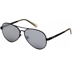 Kenneth Cole Reaction, Lentes de Sol, Aviador, Uni, KC2782 Shiny Black / Smoke Mirror