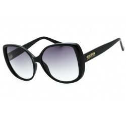 Kenneth Cole Reaction, Lentes de Sol, Oversize, Mujer, KC2967 Shiny Black / Gradient Smoke
