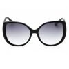 Kenneth Cole Reaction, Lentes de Sol, Oversize, Mujer, KC2967 Shiny Black / Gradient Smoke - Imagen 2