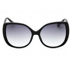 Alternative view of Kenneth Cole Reaction, Lentes de Sol, Oversize, Mujer, KC2967 Shiny Black / Gradient Smoke