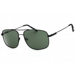 Kenneth Cole Reaction, Lentes de Sol, Rectangular, Uni, KC2969 Matte Black / Green