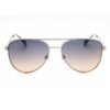 Kenneth Cole Reaction, Lentes de Sol, Aviador, Uni, KC2977 Shiny light Nickeltin / Gradient Smoke - Imagen 2