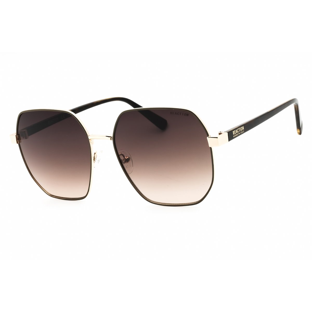 Kenneth Cole Reaction, Lentes de Sol, Oversize, Mujer, KC3000 Gold / Gradient Brown