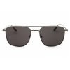 Lacoste, Lentes de Sol, Rectangular, Unisex, L261SN Shiny Gunmetal / Blue - Imagen 2