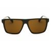 Lacoste, Lentes de Sol, Rectangular, Unisex, L6027S Khaki / Brown - Imagen 2
