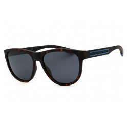 Polaroid, Lentes de Sol, Rectangular, Uni, 2156/S Matte Brown Havana / Blue