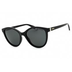Polaroid, Lentes de Sol, Cat Eye, Mujer, 4133/S/X Shiny Black / Gray Shaded