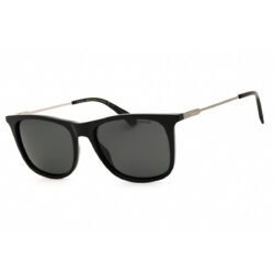 Polaroid, Lentes de Sol, Rectangular, Uni, 4145/S/X Black / Polar Grey