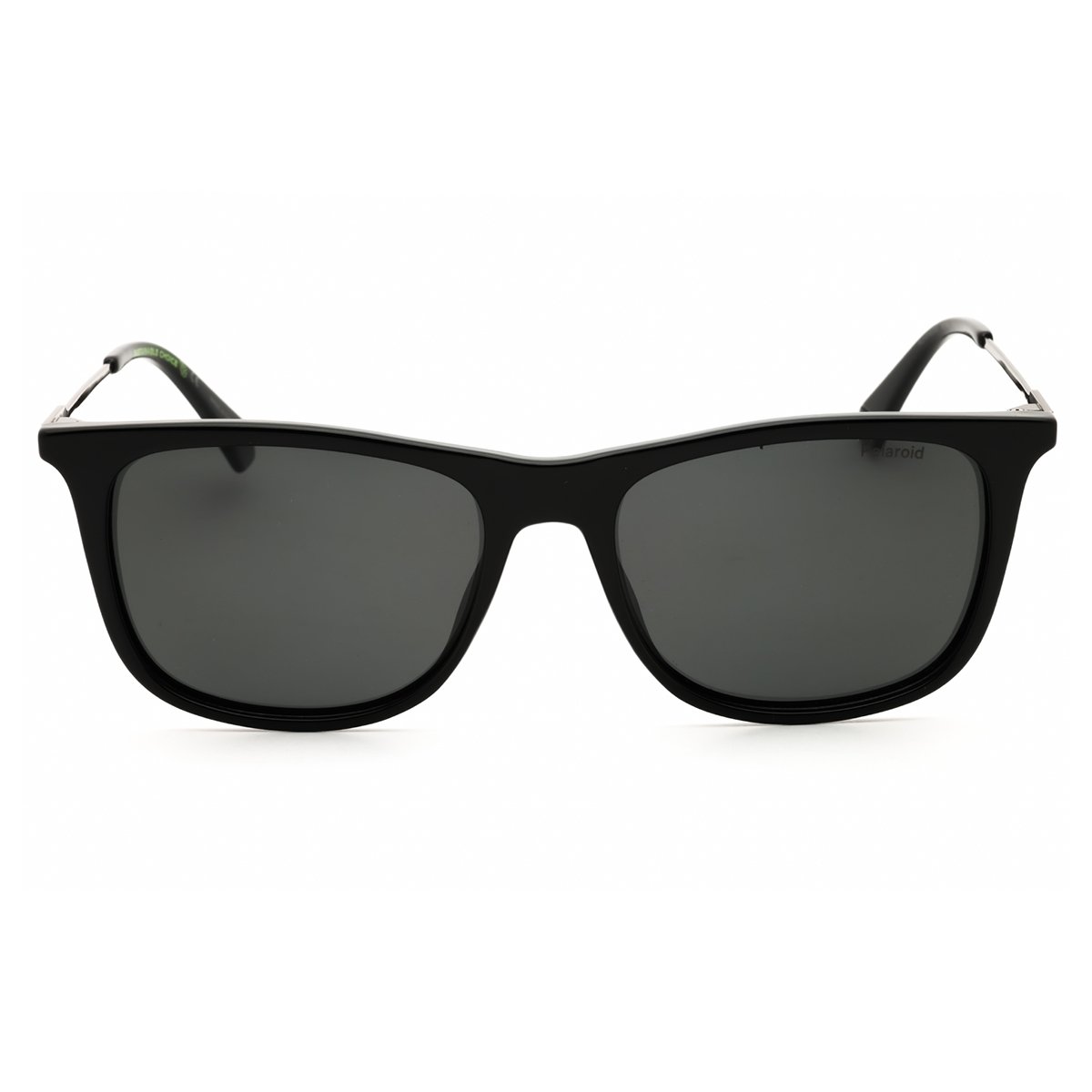 Polaroid, Lentes de Sol, Rectangular, Uni, 4145/S/X Black / Polar Grey - Imagen 2