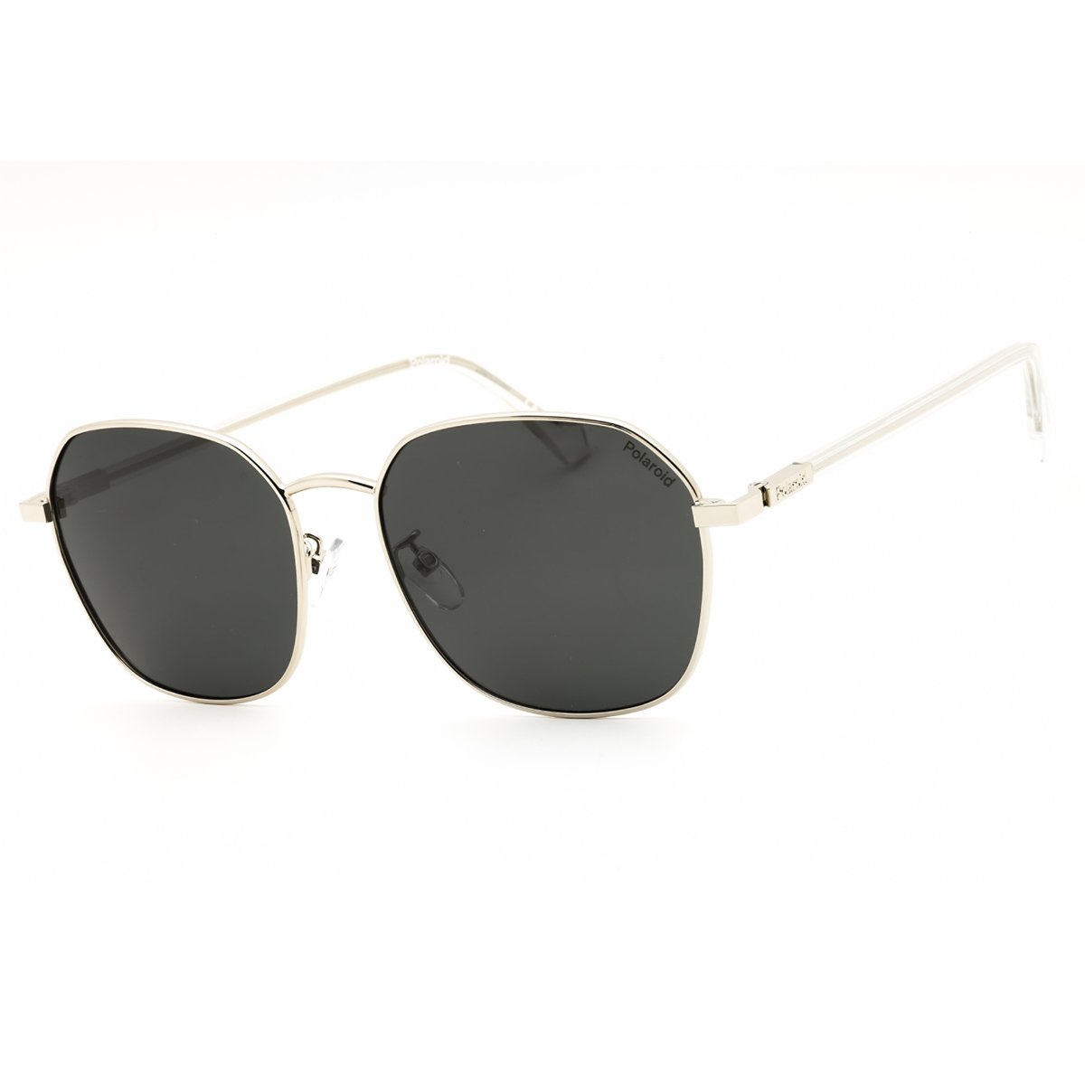 Polaroid, Lentes de Sol, Redondo, Uni, 4168/G/S/X Palladium Silver / Polar Grey