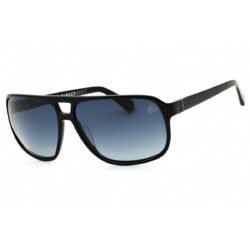 Timberland, Lentes de Sol, Rectangular, Uni, TB00031 Shiny Black / Smoke Polarized