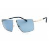 Timberland, Lentes de Sol, Rectangular, Uni, TB9286 Gold / Smoke Polarized