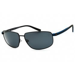 Timberland, Lentes de Sol, Rectangular, Unisex, TB9325 Matte Black / Smoke polarized