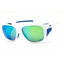 Under Armour, Lentes de Sol, Sport, Unisex, UA GLACIAL White Blue / Green ML