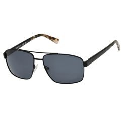 Kenneth Cole NY, Lentes de Sol, Rectangular, Uni, KC00054 Matte Black / Smoke Polarized