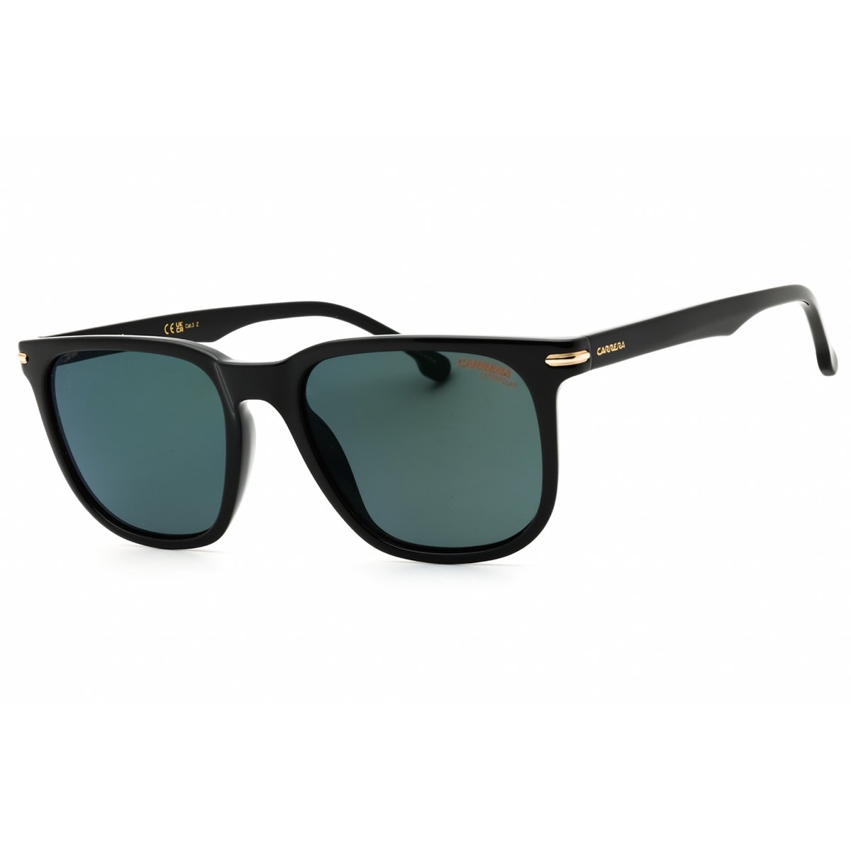 Carrera, Lentes de Sol, Rectangular, Uni, 300/S/US Black /GNSP GYPZ