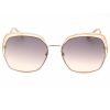 Guess Factory, Lentes de Sol, Oversized, Mujer, GF0410 Gold / Other Gradient Brown - Imagen 2