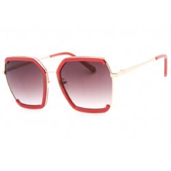 Guess Factory, Lentes de Sol, Oversized, Mujer, GF0418 Shiny Bordeaux / Gradient Bordeaux