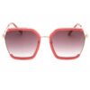 Guess Factory, Lentes de Sol, Oversized, Mujer, GF0418 Shiny Bordeaux / Gradient Bordeaux - Imagen 2