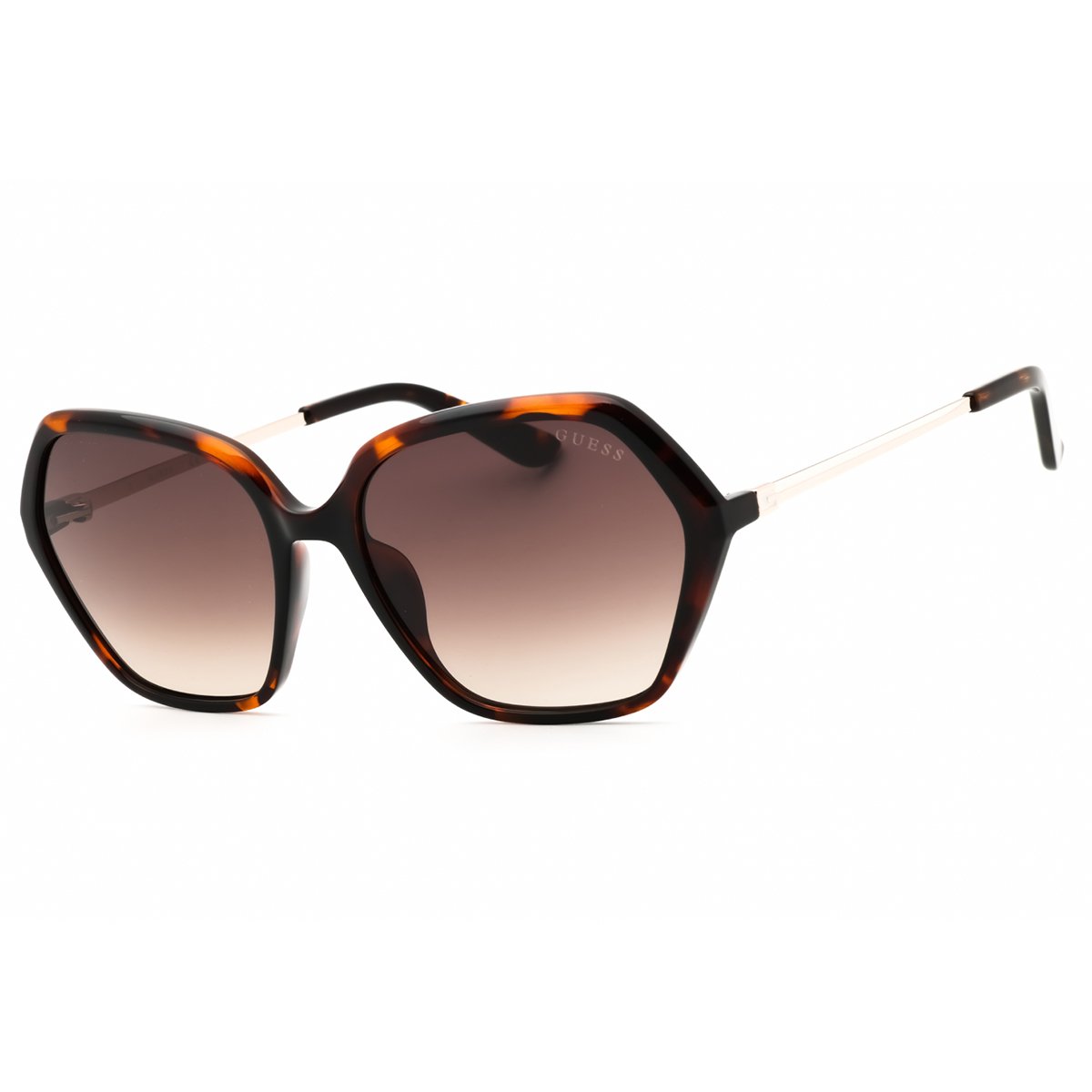 Guess, Lentes de Sol, Mujer, Redondo, GU00134 Dark Havana / Gradient Brown