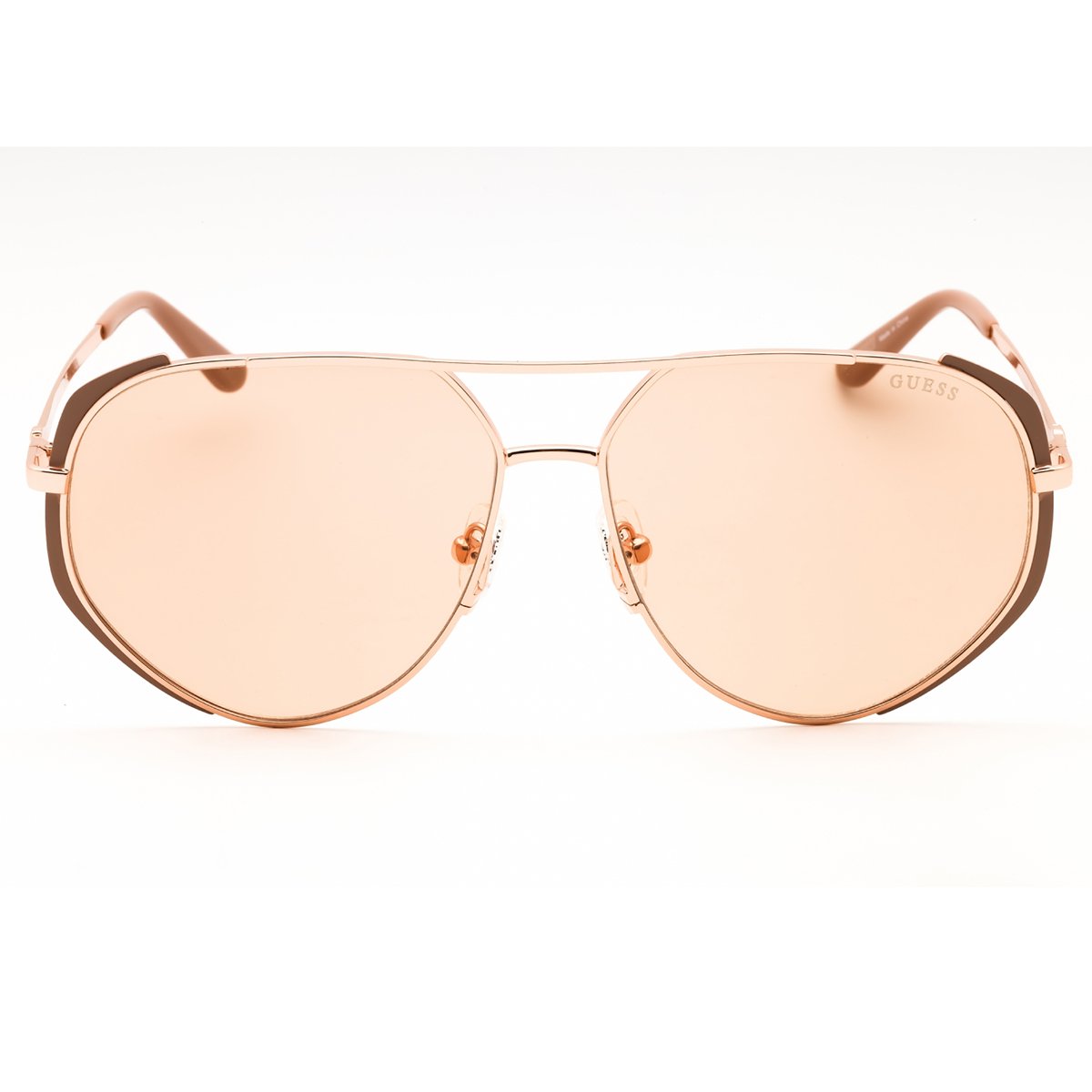 Guess, Lentes de Sol, Mujer, Aviador, GU00219 Matte Beige / Rose Gold - Imagen 2