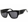 Guess, Lentes de Sol, Uni, Round, GU00252 Shiny Black / Smoke