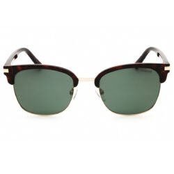Alternative view of Polaroid, Lentes de Sol, Redondo, Uni, 2076/S Dark Havana / Green Polarized