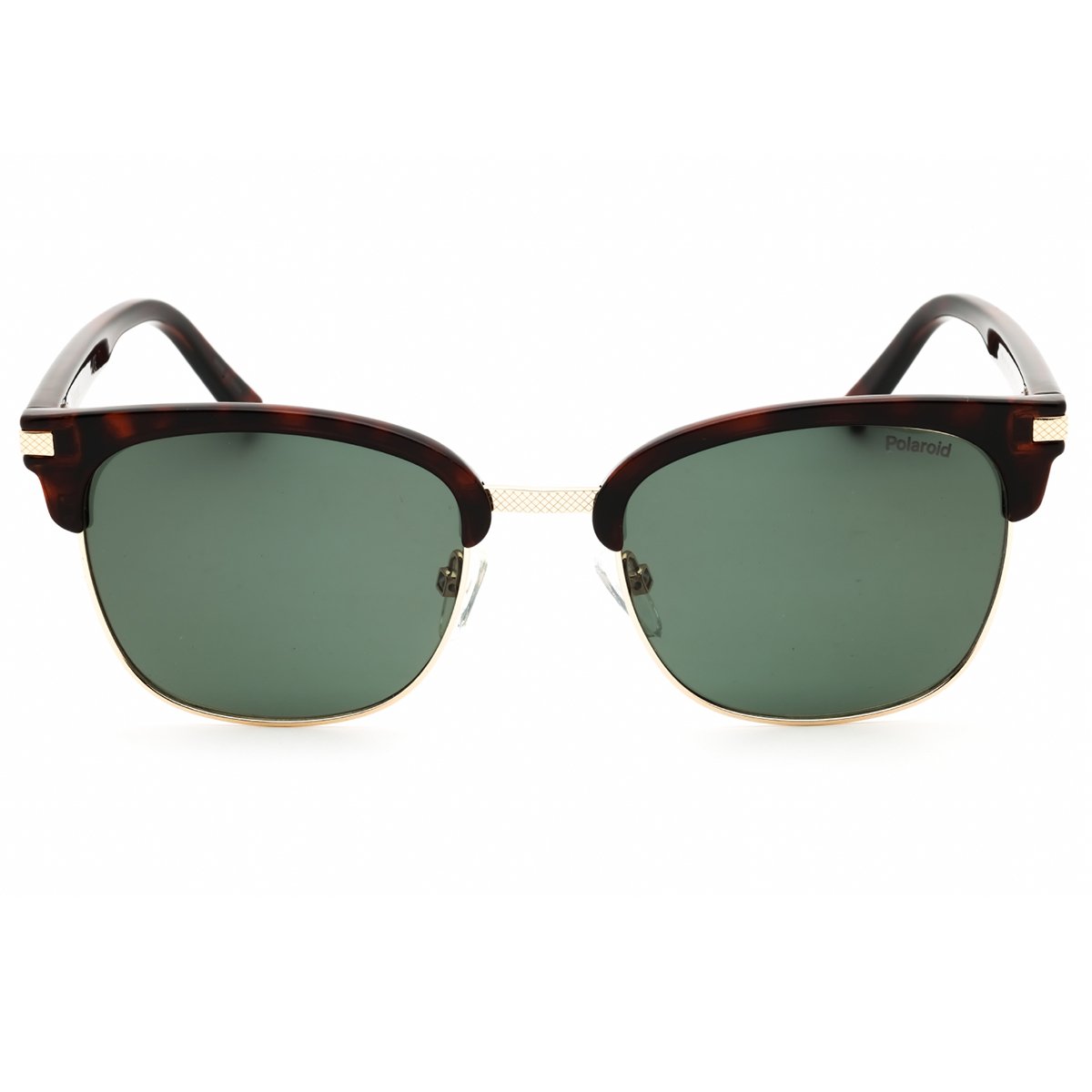 Polaroid, Lentes de Sol, Redondo, Uni, 2076/S Dark Havana / Green Polarized - Imagen 2