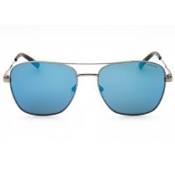 Alternative view of Polaroid, Lentes de Sol, Redondo, Uni, 2068/S/X Ruthenium / Blue