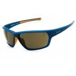 Timberland, Lentes de Sol, Rectangular, Uni, TB9263 Matte Blue / Smoke Polarized