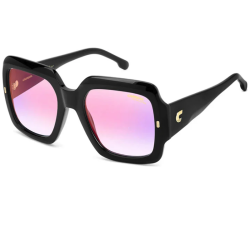 Carrera, Lentes de Sol, Oversized, Mujer, 3004/S Black / Multilayer Viol