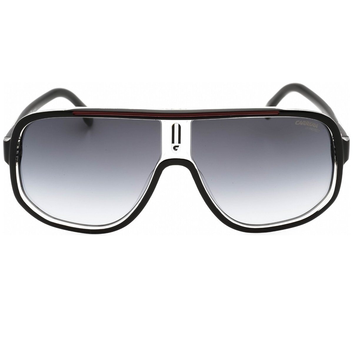 Carrera, Lentes de Sol, Shield, Uni, 1058/S Black Red / Dark Grey SF - Imagen 2