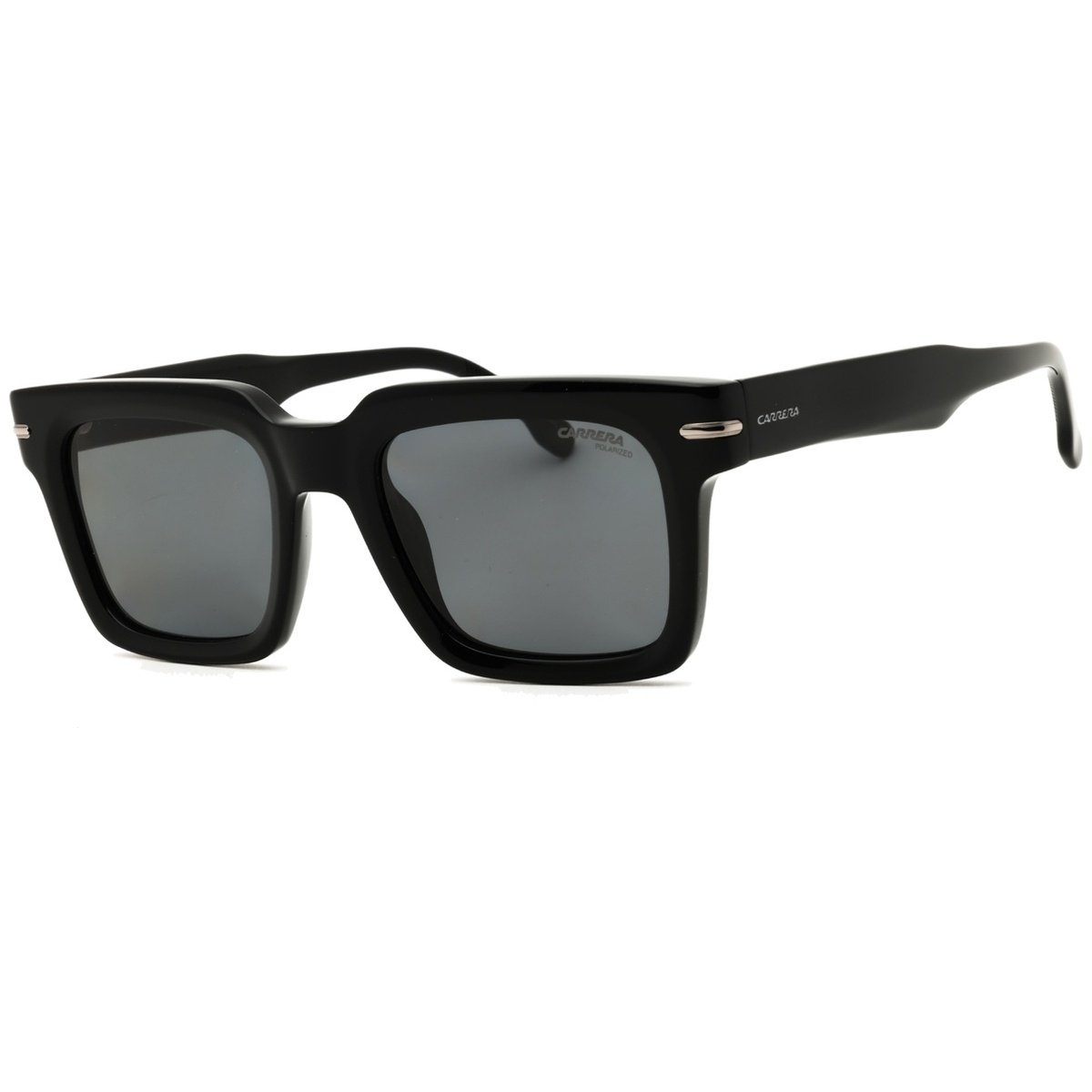Carrera, Lentes de Sol, Rectangular, Uni, 316/S Black / Dark Grey