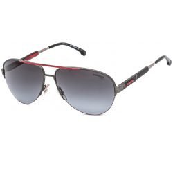 Carrera, Lentes de Sol, Aviador, Uni, 8030/S, Matte Ruthenium Black / Grey