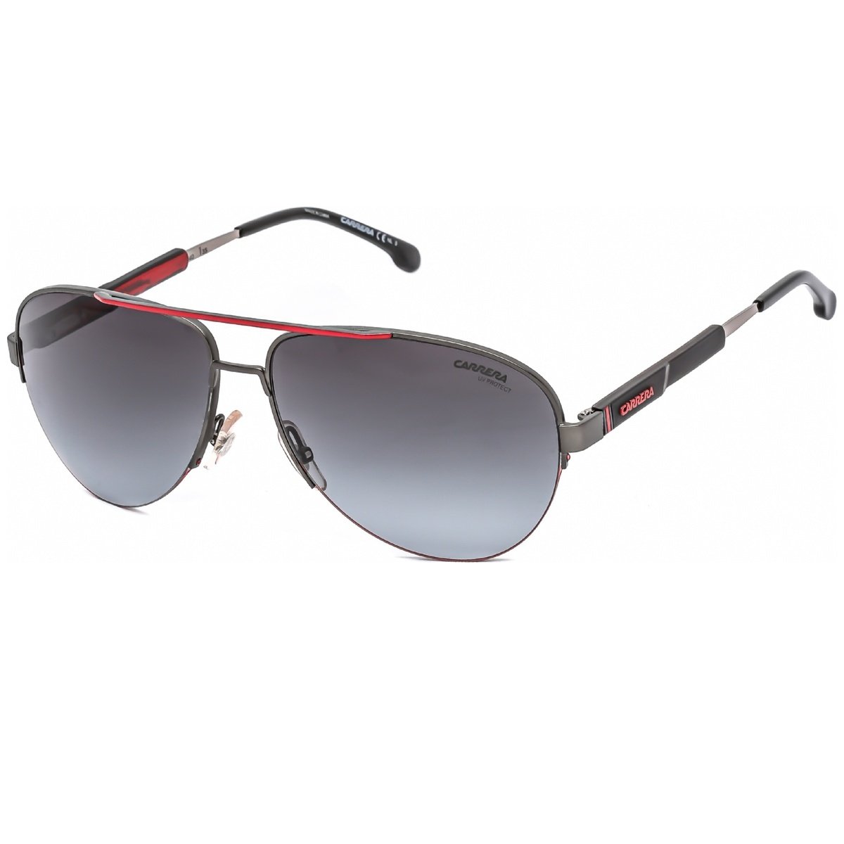 Carrera, Lentes de Sol, Aviador, Uni, 8030/S, Matte Ruthenium Black / Grey