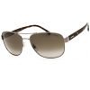 Carrera, Lentes de Sol, Rectangular, Uni, Flex 02/G/S, Dark Ruthenium / Brown SF