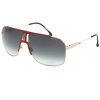 Carrera, Lentes de Sol, Aviador, Uni, 1043/S, Red Gold / Green Shaded