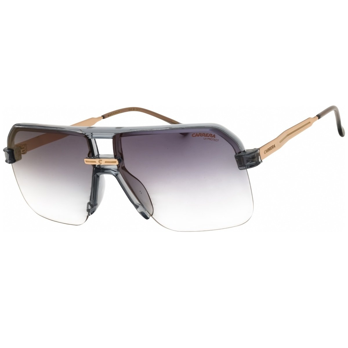 Carrera, Lentes de Sol, Rectangular, Uni, 1066/S, Grey / Grey SF GD SP