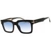 Carrera, Lentes de Sol, Rectangular, Uni, 316/S, STR Black / Blue SF