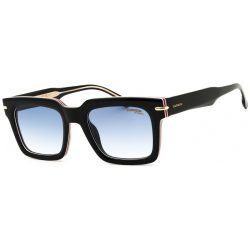Carrera, Lentes de Sol, Rectangular, Uni, 316/S, STR Black / Blue SF