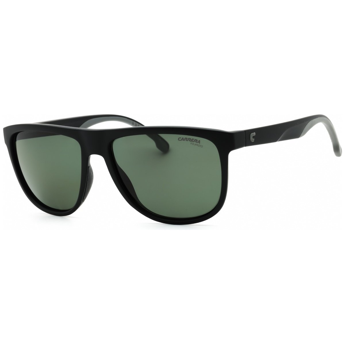 Carrera, Lentes de Sol, Rectangular, Uni, 8059/S, Matte Black / Green