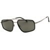 Carrera, Lentes de Sol, Rectangular, Uni, 338/S, Dark Ruthenium Black / Grey