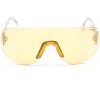 Carrera, Lentes de Sol, Shield, Uni, Flaglab 12, Yellow Black / Yellow Gold Mirrored - Imagen 2