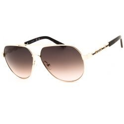 Guess Factory, Lentes de Sol, Aviador, Mujer, GF00033 Gold / Gradient Brown