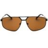 Guess Factory, Lentes de Sol, Rectangular, Uni, GF00044 Matte Black / Brown - Imagen 2