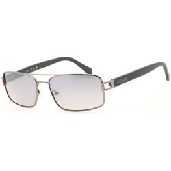 Guess Factory, Lentes de Sol, Rectangular, Uni, GF0069 Matte Light Nickeltin / Smoke Mirror