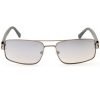 Guess Factory, Lentes de Sol, Rectangular, Uni, GF0069 Matte Light Nickeltin / Smoke Mirror - Imagen 2