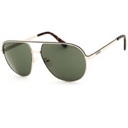 Guess Factory, Lentes de Sol, Aviador, Uni, GF00070 Gold / Green